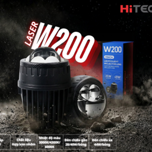 Độ bi gầm ô tô wekwolf  W200 dual laser