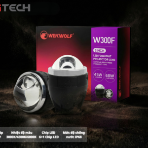Độ bi gầm ô tô wekwolf  W300 laser