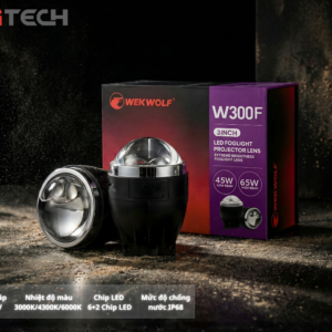 Độ bi gầm ô tô wekwolf W300 dual laser