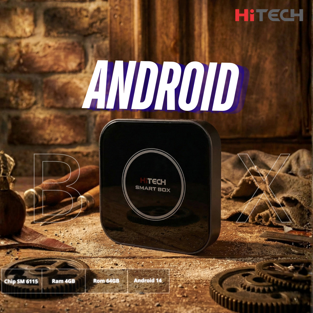Lắp Đặt Android Box Hitech H9 RAM 4GB/ROM 64GB tại Joyauto Thanh Hoá chính hãng